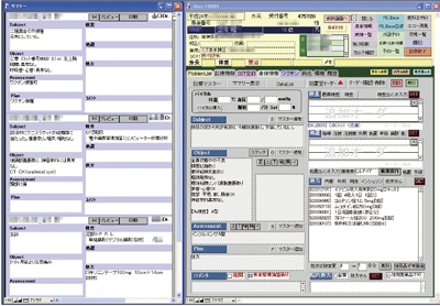 図1　電子カルテ画面