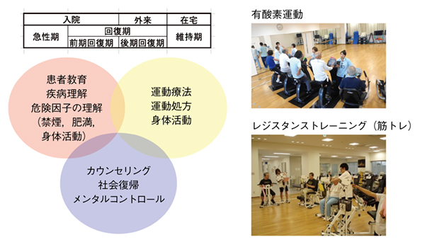 図1　包括的心リハの概略