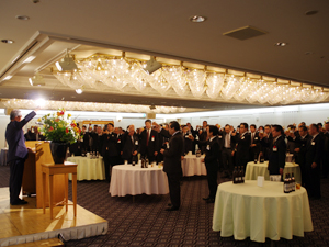 恒例の新年会