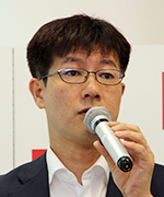 中川昌彦氏（ヘルスケアシステム事業本部医療ソリューション事業部）