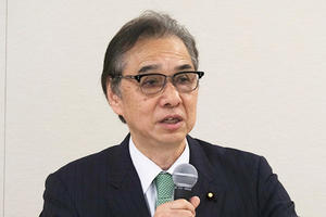 司会進行を務めた畦元将吾衆議院議員